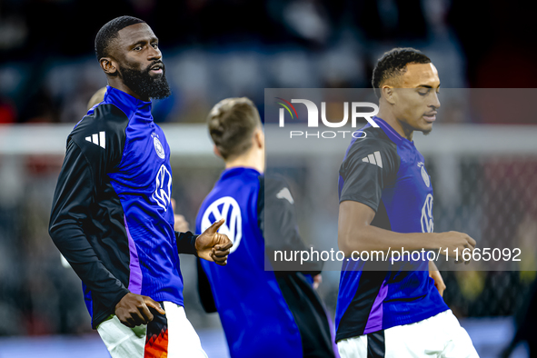 Germany defender Antonio Rudiger plays during the match between Germany and the Netherlands at the Allianz Arena for the UEFA Nations League...