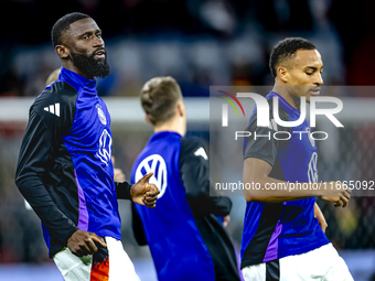 Germany defender Antonio Rudiger plays during the match between Germany and the Netherlands at the Allianz Arena for the UEFA Nations League...