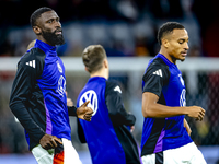 Germany defender Antonio Rudiger plays during the match between Germany and the Netherlands at the Allianz Arena for the UEFA Nations League...