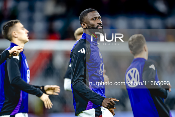 Germany defender Antonio Rudiger plays during the match between Germany and the Netherlands at the Allianz Arena for the UEFA Nations League...