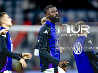 Germany defender Antonio Rudiger plays during the match between Germany and the Netherlands at the Allianz Arena for the UEFA Nations League...