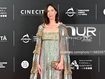 Gia Coppola attends the red carpet for the film Megalopolis at Cinecitta Studios in Rome, Italy, on October 14, 2024. (