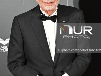 Francis Ford Coppola attends the red carpet for the film Megalopolis at Cinecitta Studios in Rome, Italy, on October 14, 2024. (