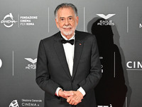 Francis Ford Coppola attends the red carpet for the film Megalopolis at Cinecitta Studios in Rome, Italy, on October 14, 2024. (