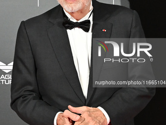 Francis Ford Coppola attends the red carpet for the film Megalopolis at Cinecitta Studios in Rome, Italy, on October 14, 2024. (