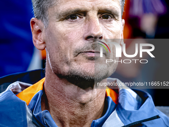 Netherlands assistant trainer Wim Jonk is present during the match between Germany and the Netherlands at the Allianz Arena for the UEFA Nat...