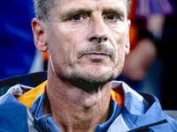 Netherlands assistant trainer Wim Jonk is present during the match between Germany and the Netherlands at the Allianz Arena for the UEFA Nat...