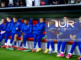 The reserves of the Netherlands during the match between Germany and the Netherlands at the Allianz Arena for the UEFA Nations League, Leagu...