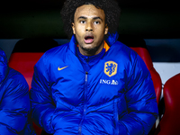 Netherlands forward Joshua Zirkzee plays during the match between Germany and the Netherlands at the Allianz Arena for the UEFA Nations Leag...