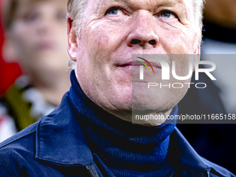 Netherlands trainer Ronald Koeman is present during the match between Germany and the Netherlands at the Allianz Arena for the UEFA Nations...