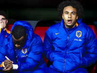 Netherlands forward Joshua Zirkzee plays during the match between Germany and the Netherlands at the Allianz Arena for the UEFA Nations Leag...