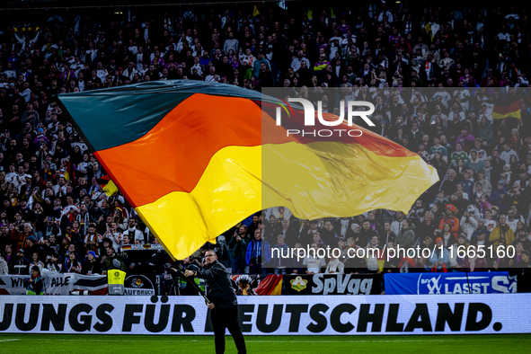 The atmosphere in the stadium during the match between Germany and the Netherlands at the Allianz Arena for the UEFA Nations League, League...