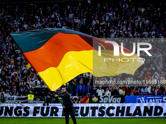 The atmosphere in the stadium during the match between Germany and the Netherlands at the Allianz Arena for the UEFA Nations League, League...