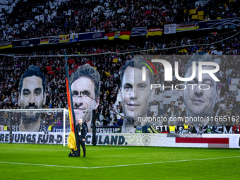 The atmosphere in the stadium during the match between Germany and the Netherlands at the Allianz Arena for the UEFA Nations League, League...