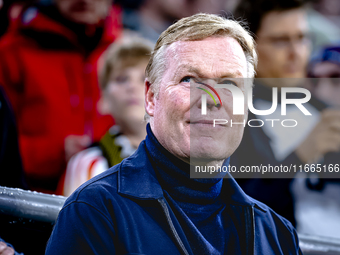 Netherlands trainer Ronald Koeman is present during the match between Germany and the Netherlands at the Allianz Arena for the UEFA Nations...