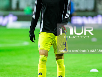 MAKSYM TALOVIEROV participates in a football match of the UEFA Nations League between the Ukraine and Czechia national teams in Wroclaw, Pol...