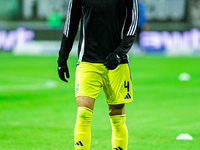 MAKSYM TALOVIEROV participates in a football match of the UEFA Nations League between the Ukraine and Czechia national teams in Wroclaw, Pol...