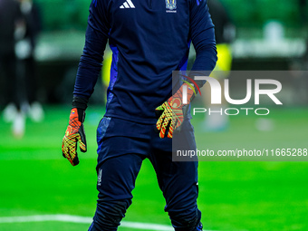 ANATOLIY TRUBIN participates in a football match of the UEFA Nations League between the Ukraine and Czechia national teams in Wroclaw, Polan...