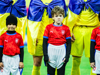 Mykhailo Mudryk participates in a football match of the UEFA Nations League between the Ukraine and Czechia national teams in Wroclaw, Polan...