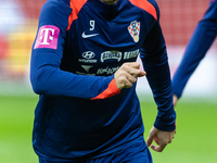 Andrej Kramaric during training before UEFA Nations League match against Poland in Warszawa Poland on 14 October 2024. (