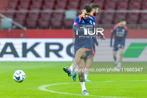 Ivan Perisic during training before UEFA Nations League match against Poland in Warszawa Poland on 14 October 2024. 