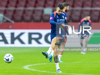 Ivan Perisic during training before UEFA Nations League match against Poland in Warszawa Poland on 14 October 2024. (