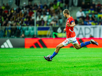 TOMAS SOUCEK participates in a football match of the UEFA Nations League between the Ukraine and Czechia national teams in Wroclaw, Poland,...