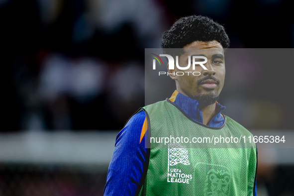 Netherlands defender Ian Maatsen plays during the match between Germany and the Netherlands at the Allianz Arena for the UEFA Nations League...