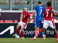 Trent Buhagiar of Malta is in action during the UEFA Nations League, League D, Group D2 soccer match between Malta and Moldova at the Nation...