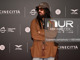 Alessandro Michele attends the red carpet for the film Megalopolis at Cinecitta Studios in Rome, Italy, on October 14, 2024. (