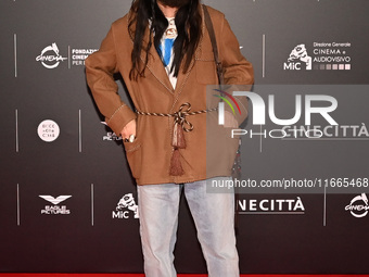 Alessandro Michele attends the red carpet for the film Megalopolis at Cinecitta Studios in Rome, Italy, on October 14, 2024. (