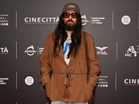 Alessandro Michele attends the red carpet for the film Megalopolis at Cinecitta Studios in Rome, Italy, on October 14, 2024. (