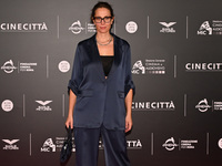 Luna Gualano attends the red carpet for the film Megalopolis at Cinecitta Studios in Rome, Italy, on October 14, 2024. (