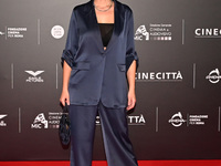 Luna Gualano attends the red carpet for the film Megalopolis at Cinecitta Studios in Rome, Italy, on October 14, 2024. (