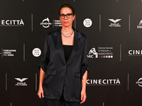 Luna Gualano attends the red carpet for the film Megalopolis at Cinecitta Studios in Rome, Italy, on October 14, 2024. (