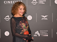 Sydne Rome attends the red carpet for the film Megalopolis at Cinecitta Studios in Rome, Italy, on October 14, 2024. (