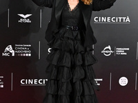 Yvonne Scio attends the red carpet for the film Megalopolis at Cinecitta Studios in Rome, Italy, on October 14, 2024. (