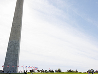 Members of the Muwekma Ohlone Tribe of the San Francisco Bay Area, along with other tribal groups and their supporters, arrive in Washington...