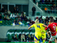 TOMAS CHORY participates in a match of the UEFA Nations League between the Ukraine and Czechia national teams in Wroclaw, Poland, on October...