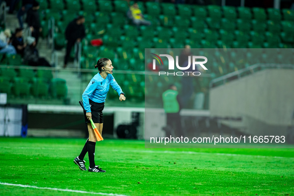 INIGO PRIETO participates in a match of the UEFA Nations League between the Ukraine and Czechia national teams in Wroclaw, Poland, on Octobe...