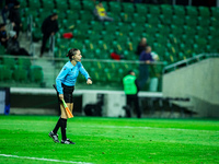 INIGO PRIETO participates in a match of the UEFA Nations League between the Ukraine and Czechia national teams in Wroclaw, Poland, on Octobe...