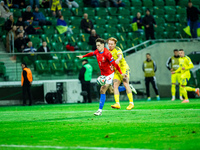 Ladislav Krejci participates in a UEFA Nations League match between the Ukraine and Czechia national teams in Wroclaw, Poland, on October 14...