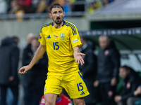 Oleksandr Svatok is playing during  the  UEFA Nations League 2024 League B Group B1 match between Ukraine and Czechia , at the Tarczynski Ar...