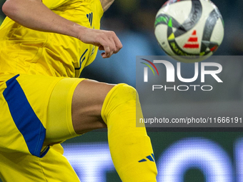 Maksym Talovierov is playing during the  UEFA Nations League 2024 League B Group B1 match between Ukraine and Czechia , at the Tarczynski Ar...