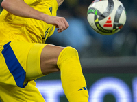 Maksym Talovierov is playing during the  UEFA Nations League 2024 League B Group B1 match between Ukraine and Czechia , at the Tarczynski Ar...