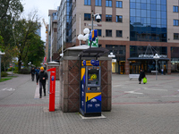 A Euronet cash machine is seen in Warsaw, Poland on 14 October, 2024. (