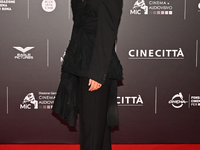 Chiara Bassi attends the red carpet for the film Megalopolis at Cinecitta Studios in Rome, Italy, on October 14, 2024. (