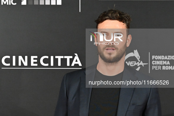 Ernesto D'Argenio attends the red carpet for the film Megalopolis at Cinecitta Studios in Rome, Italy, on October 14, 2024. 