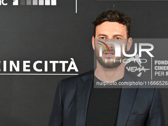 Ernesto D'Argenio attends the red carpet for the film Megalopolis at Cinecitta Studios in Rome, Italy, on October 14, 2024. (