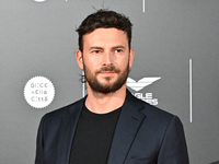 Ernesto D'Argenio attends the red carpet for the film Megalopolis at Cinecitta Studios in Rome, Italy, on October 14, 2024. (